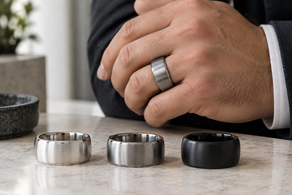 découvrez comment choisir une alliance homme taille 72 en argent, acier ou noire, avec des conseils pour trouver une bague confortable et adaptée à votre style.
